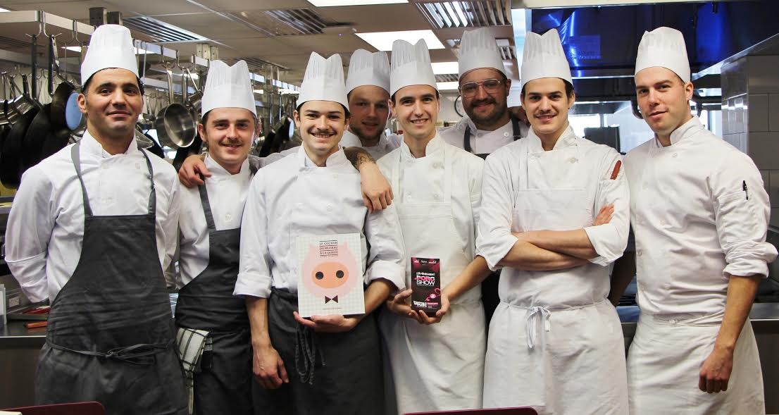 Le lavallois Alexis Lessard au concours de la relève culinaire Le Porc Show
