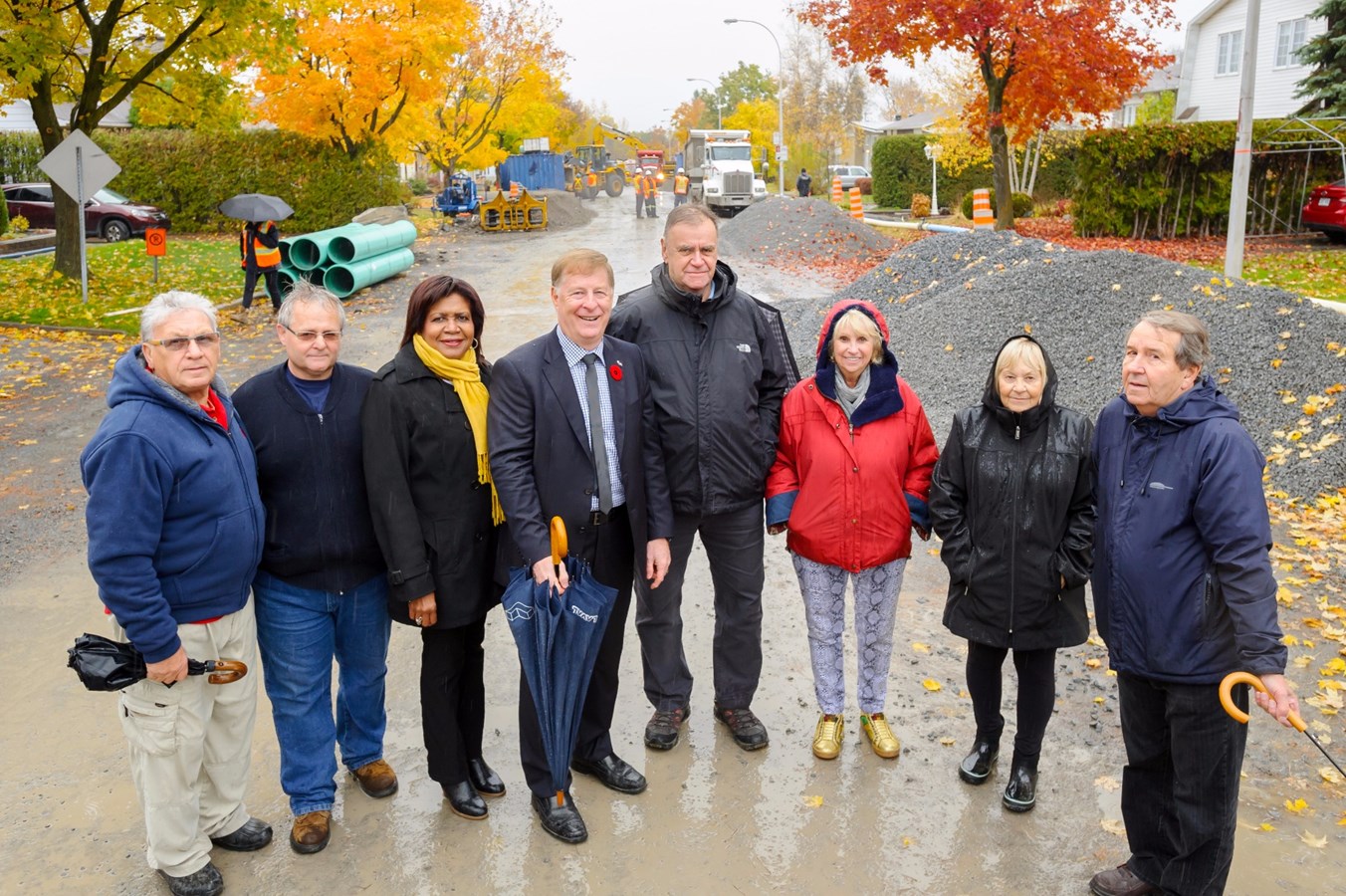 Début des travaux sur la rue Prince-Rupert