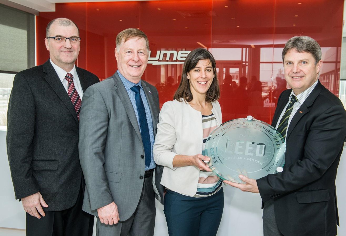 Lumen reçoit une certification LEED