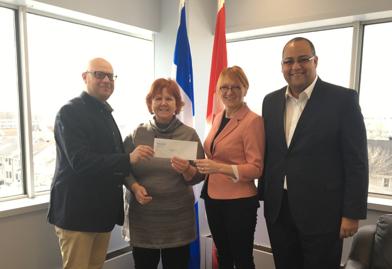 175447$ pour soutenir la mission de quatre organismes de Laval-des-Rapides