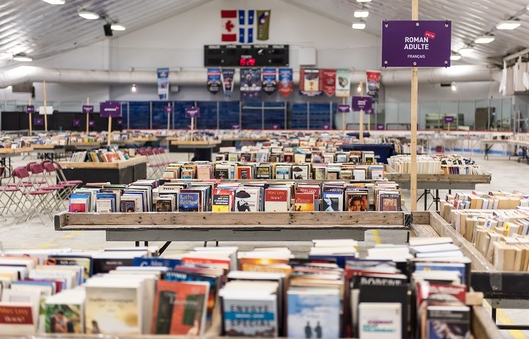 La Bibliovente est de retour les 5 et 6 mai prochains à l’aréna Cartier