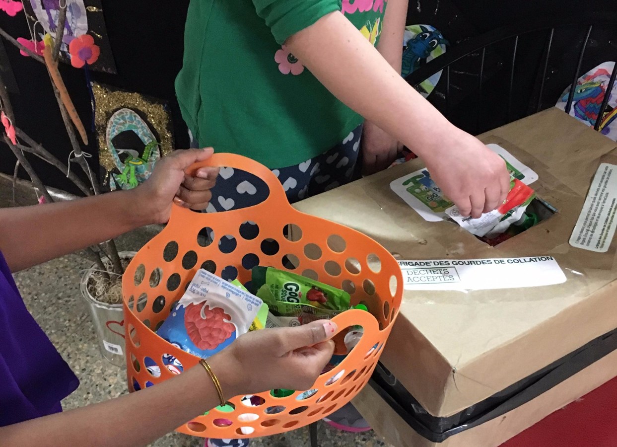 L'école Paul-VI participe dans un concours de recyclage