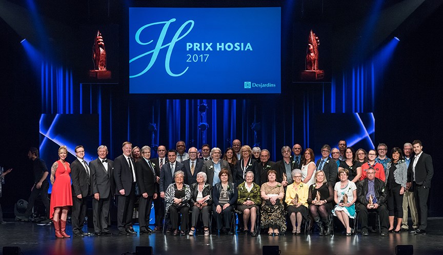 Gala des prix Hosia 2017: Félicitations aux bénévoles et aux organismes !