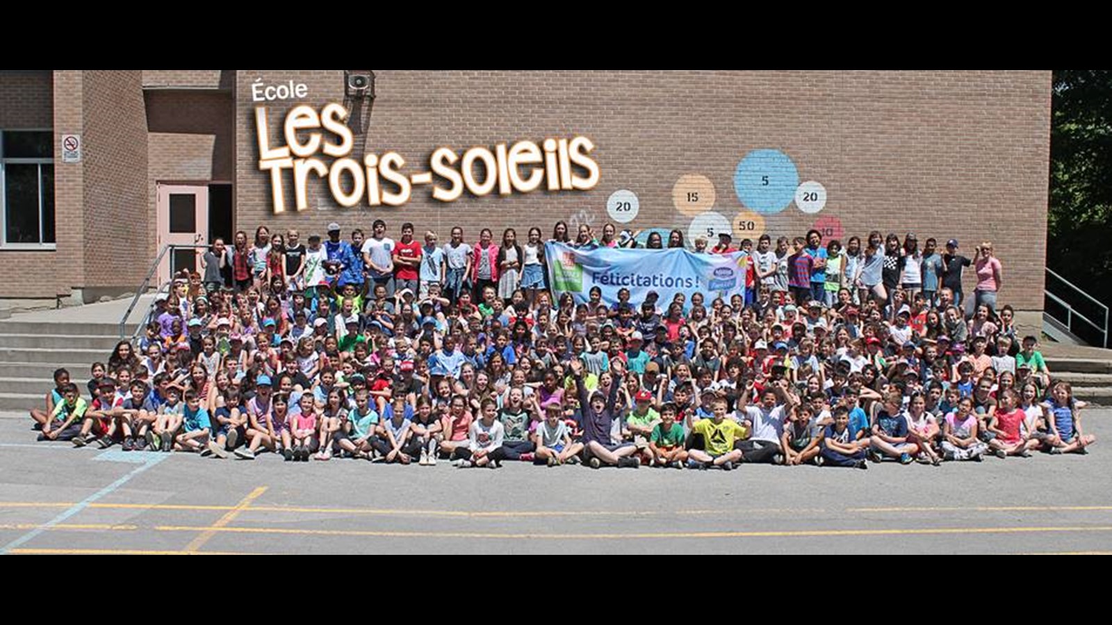 L’École Les Trois-Soleils de Laval remporte un laissez-passer à la Grande récompense Nestlé Pure Life du Grand Défi Pierre Lavoie