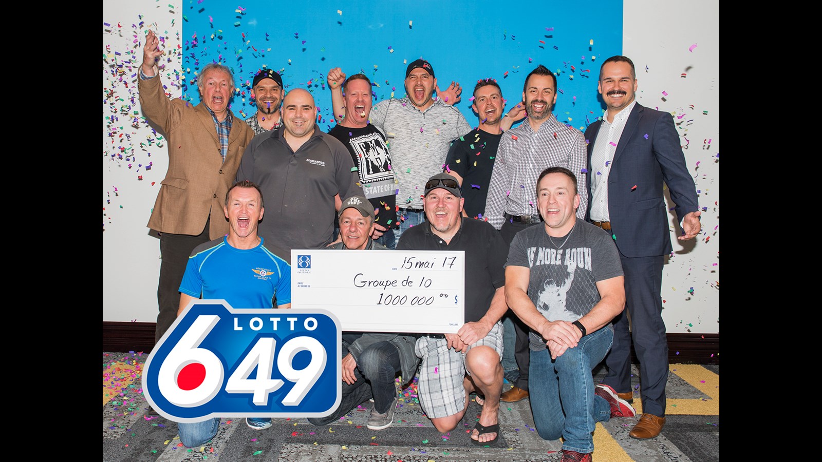 10 collègues se partagent un lot garanti au Lotto 6/49