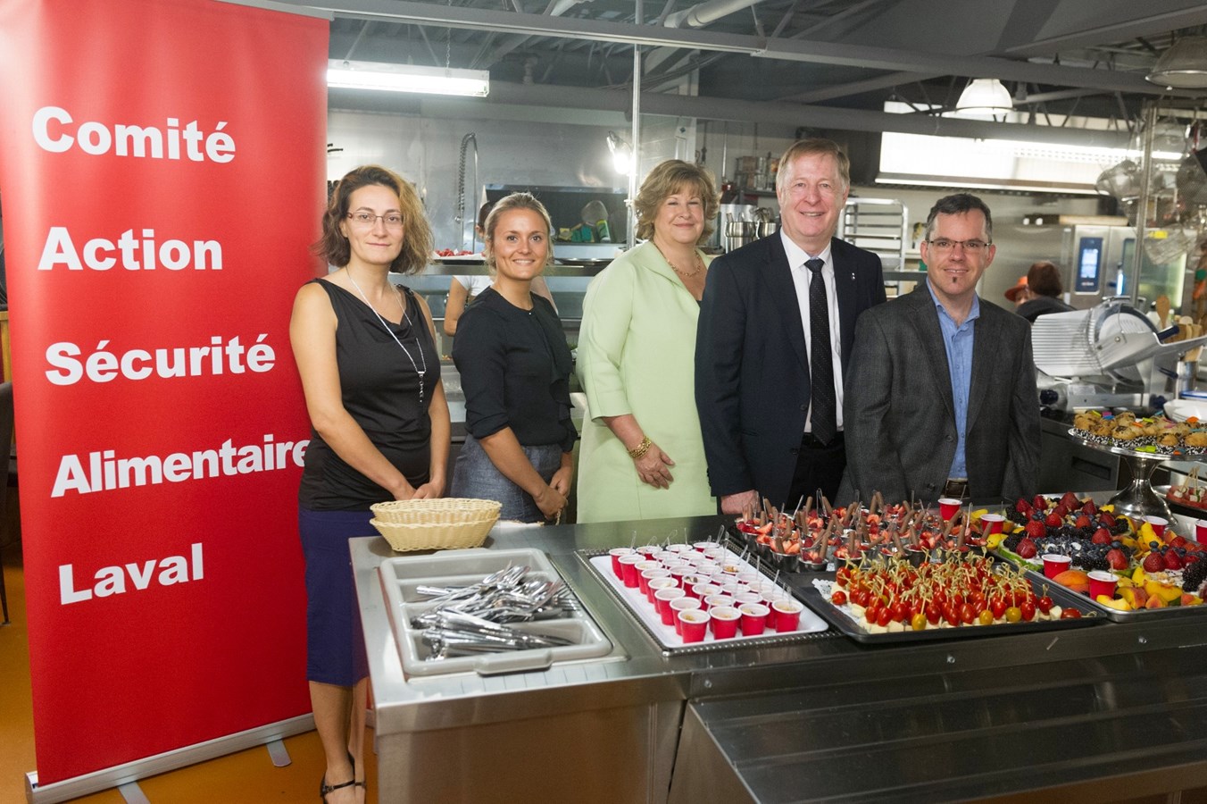 Des partenaires mobilisés pour la sécurité alimentaire à Laval