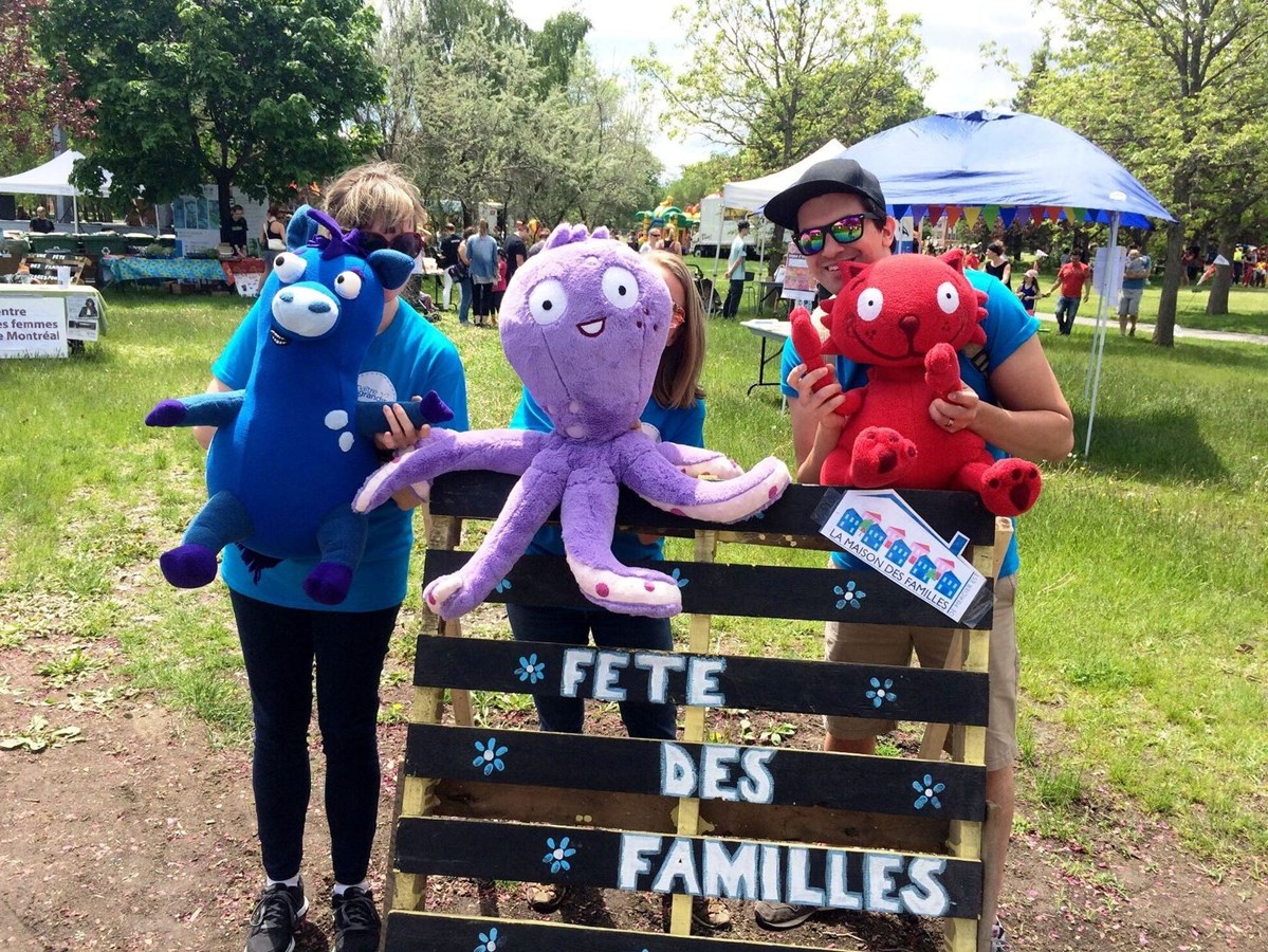 Chaminou et ses amis débarquent à Laval pour rencontrer les tout-petits! 