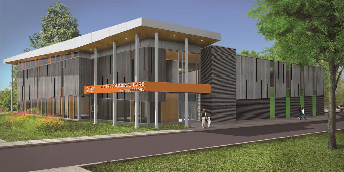 Nouveaux centres communautaires à Sainte-Dorothée et au parc de Lausanne à Vimont