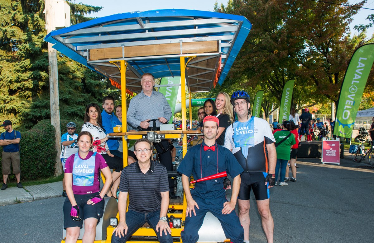 Record de participation pour Laval à vélo 2017