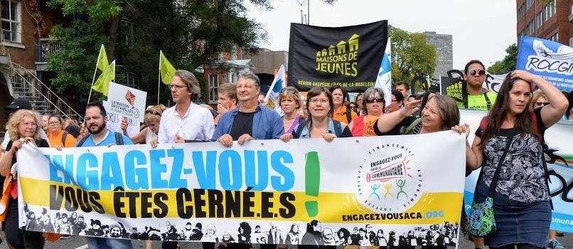 Des citoyens engagés de Laval réclament des engagements en faveur de l’action communautaire autonome !