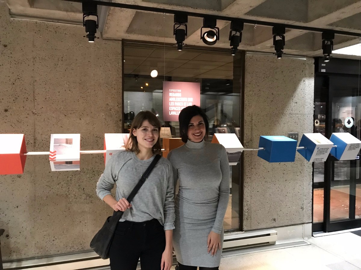 Vernissage de l’exposition Regards adolescents sur les parcs et espaces publics lavallois