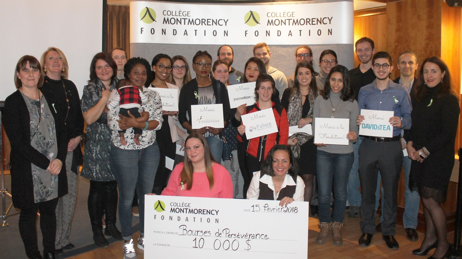 La Fondation du Collège Montmorency remet 10 000 $ en bourses de persévérance
