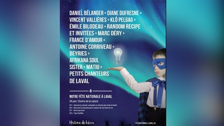 La Fête nationale, c'est à Laval que ça se passe