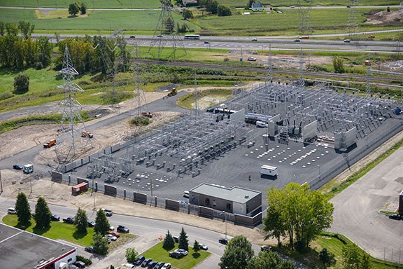 Projet de construction du poste Le Corbusier à 315-25 kV à Ville de Laval