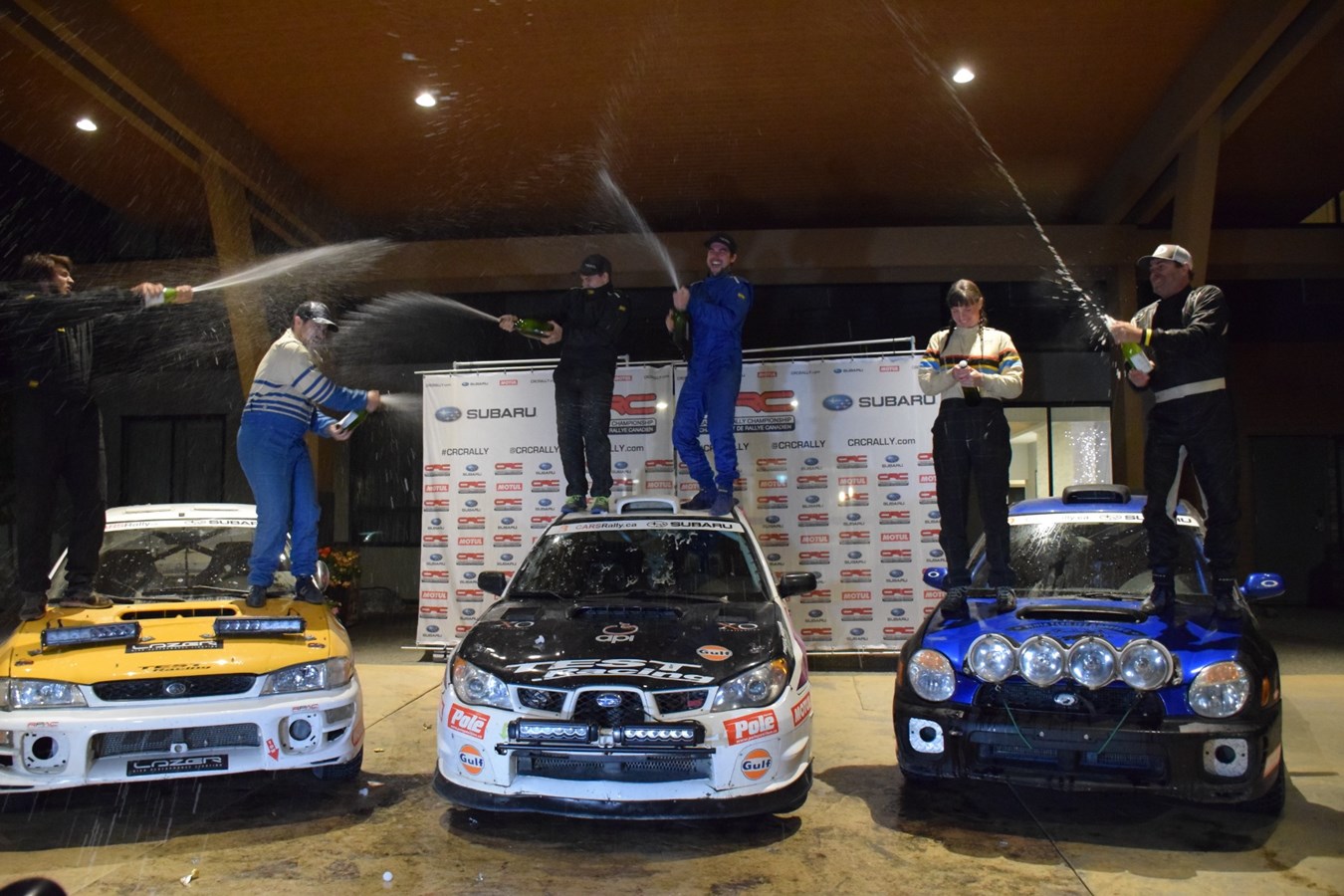 Karel Carré domine le rallye canadien d’est en ouest  