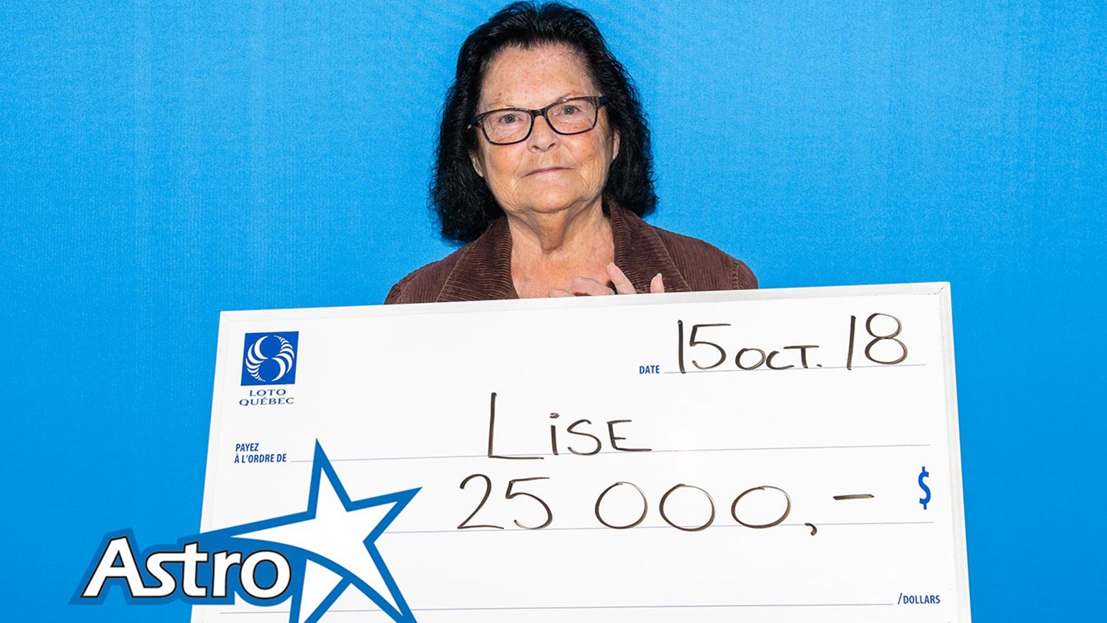 Une date d’anniversaire payante pour une résidente de Laval 
