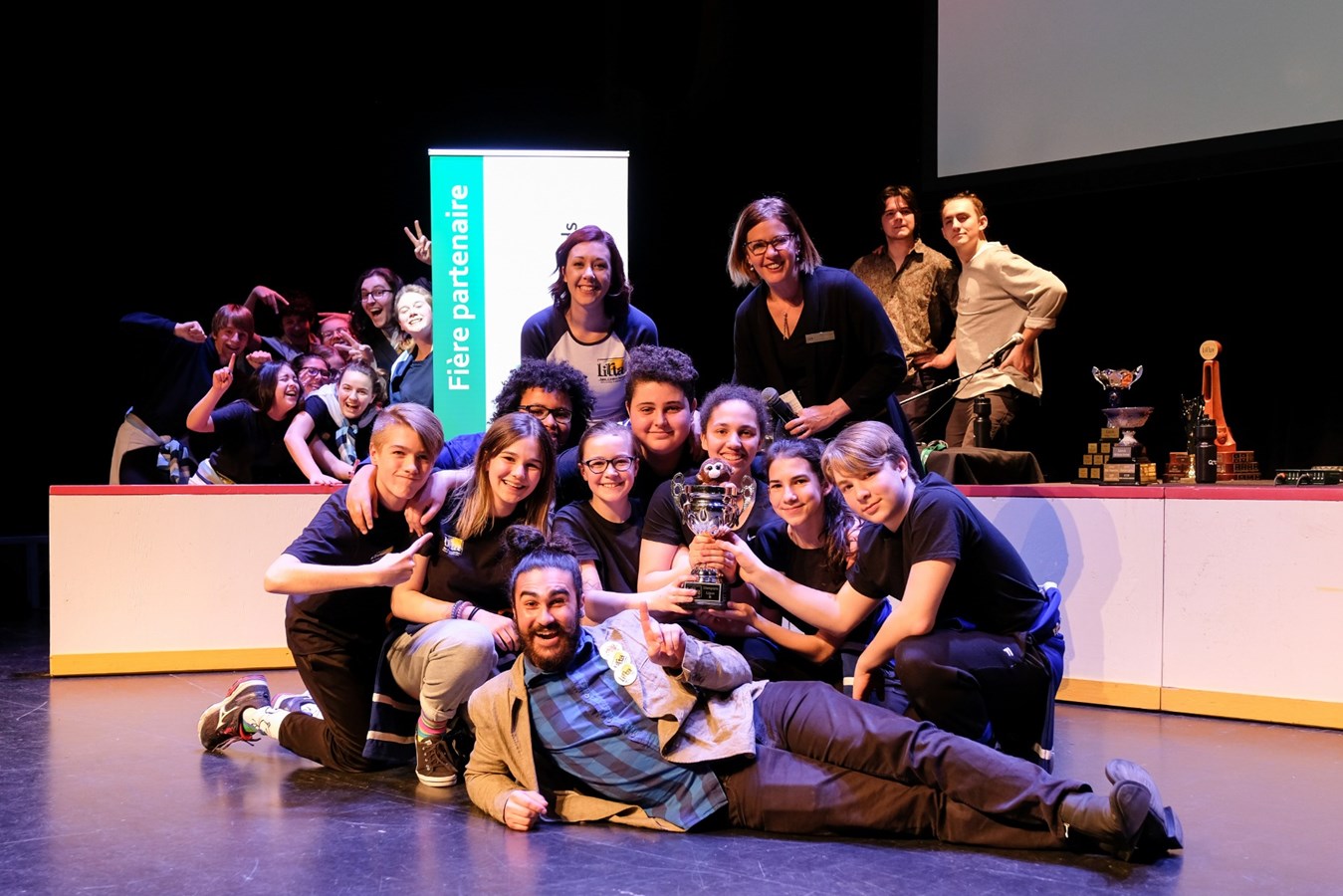 Finales de la plus grande ligue d'improvisation pour les jeunes du secondaires