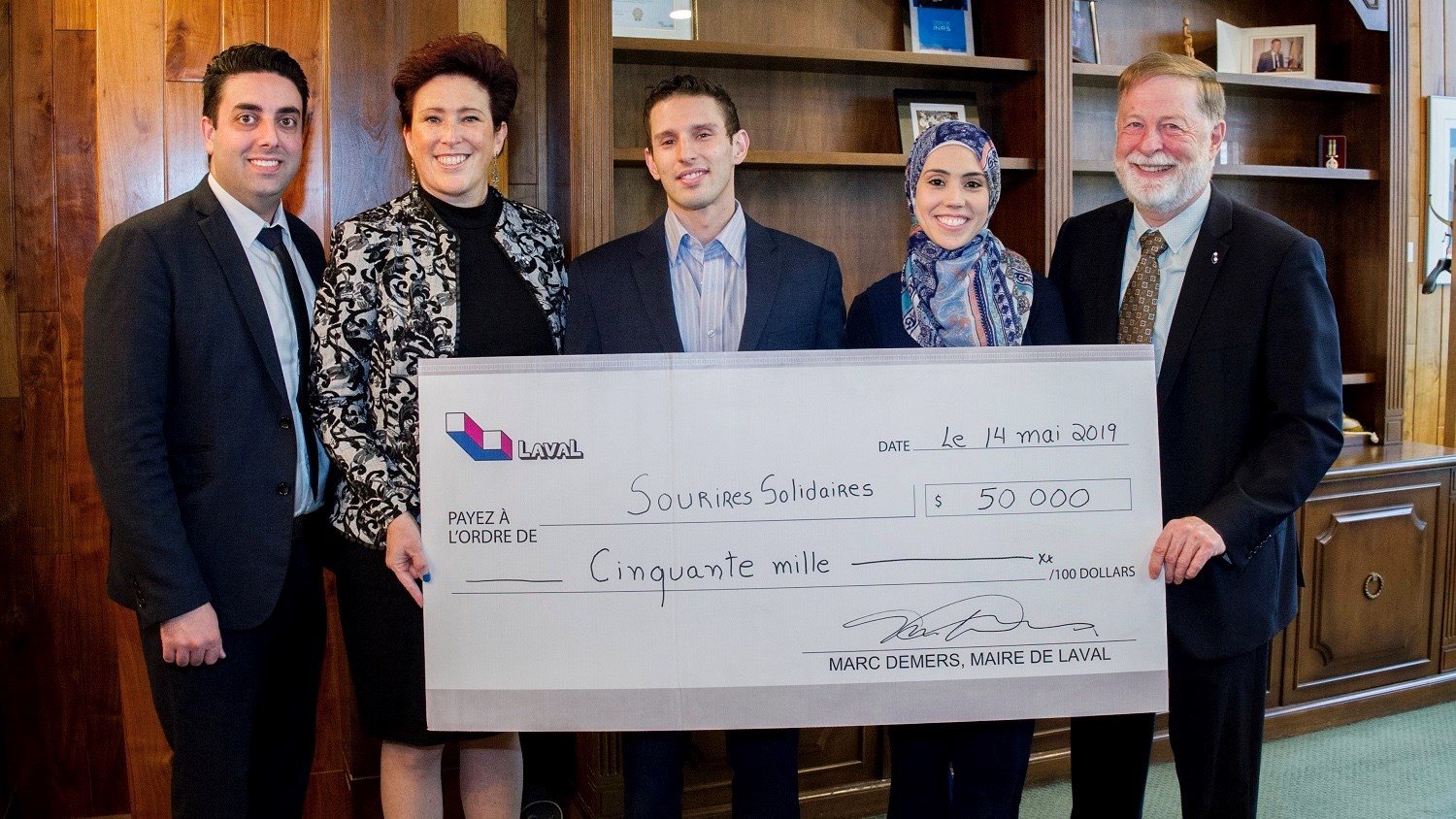 La Ville de Laval accorde une subvention de 50 000 $ à Sourires Solidaires