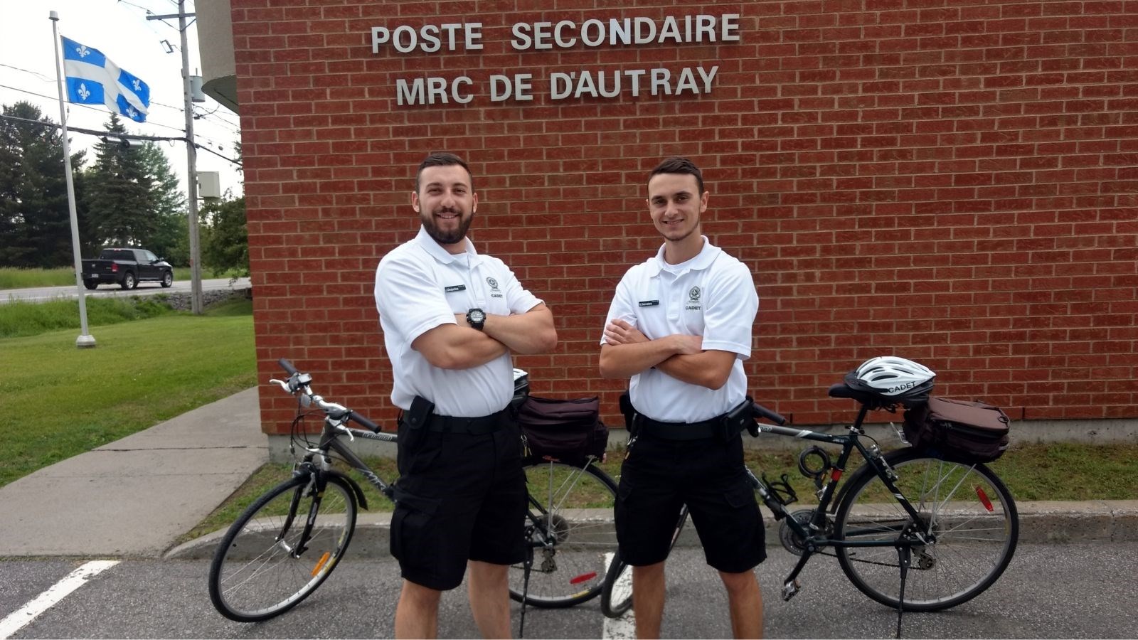 Les cadets de la Sûreté du Québec sont arrivés à la MRC D’Autray