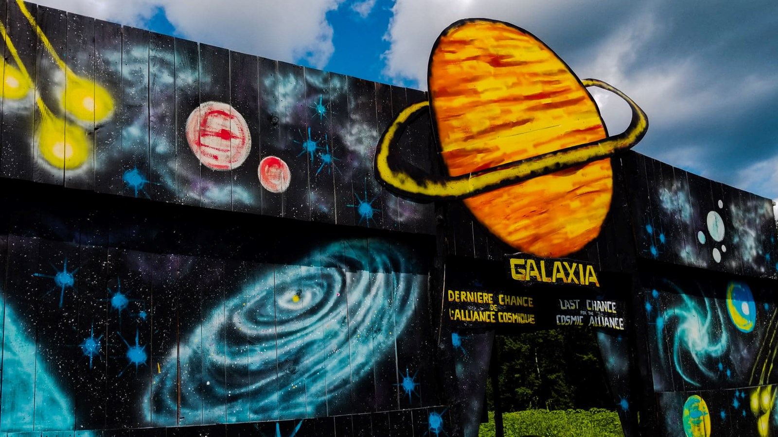Escape to another galaxy at Verger Labonté