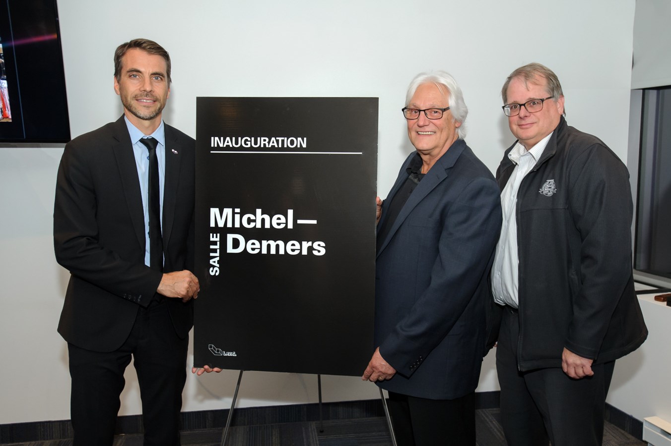 La salle "Michel Demers" inaugurée au complexe sportif Guimond