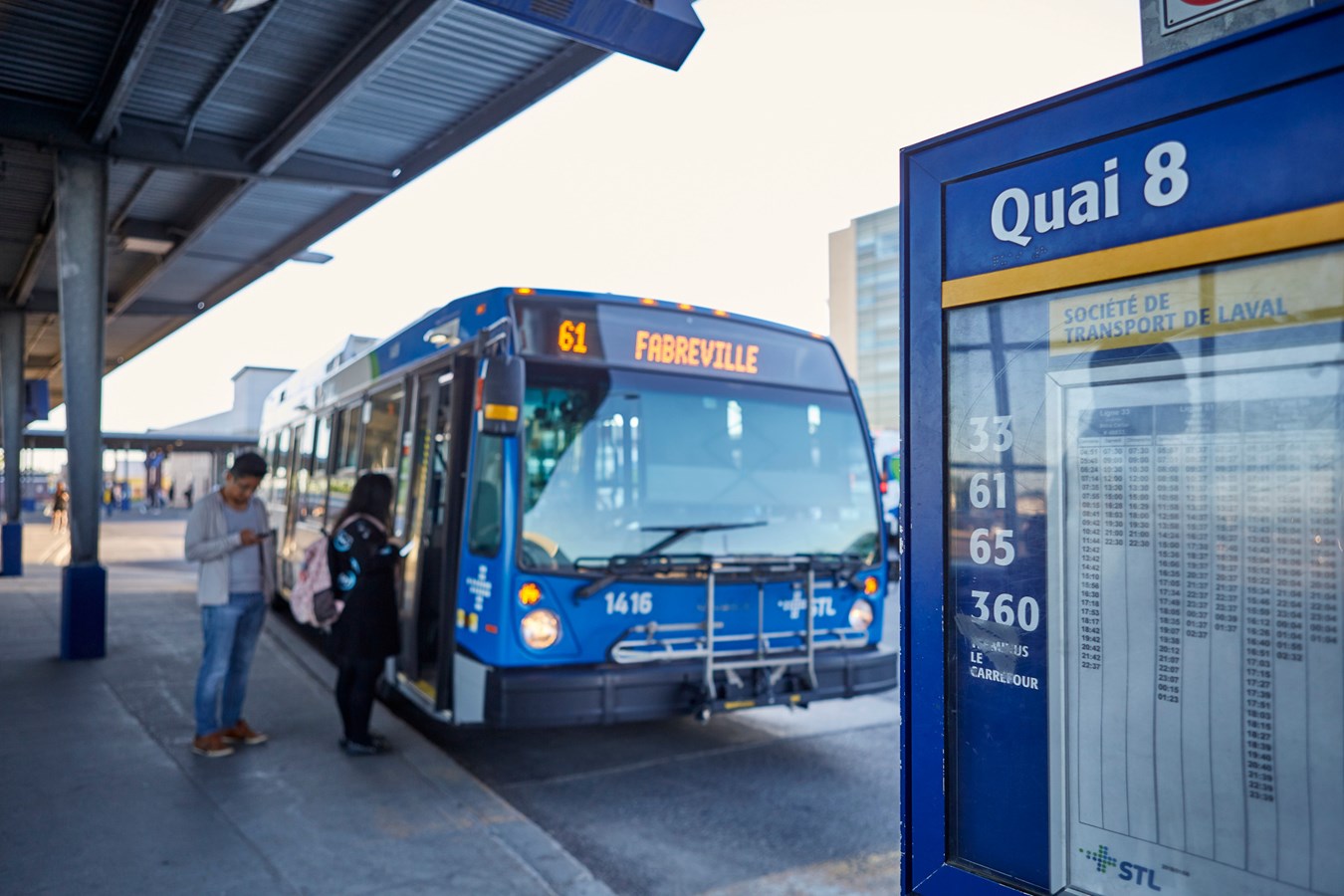L'horaire d'hiver des transports de Laval appliqué dès le 4 janvier