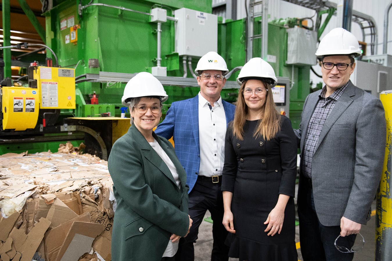 Waste Management investit 10M $ à Laval dans la reconstruction d'un centre de tri