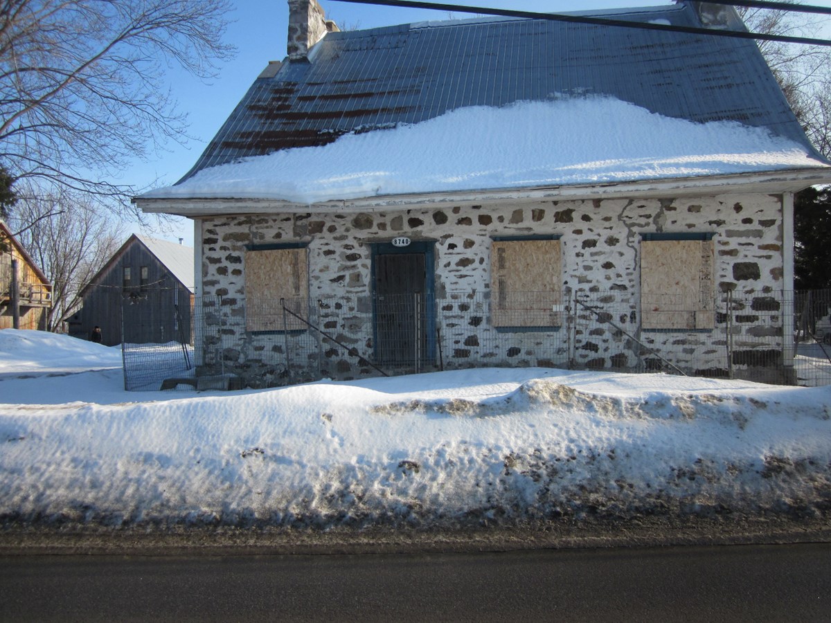 Maison Charbonneau: des travaux de protection effectués