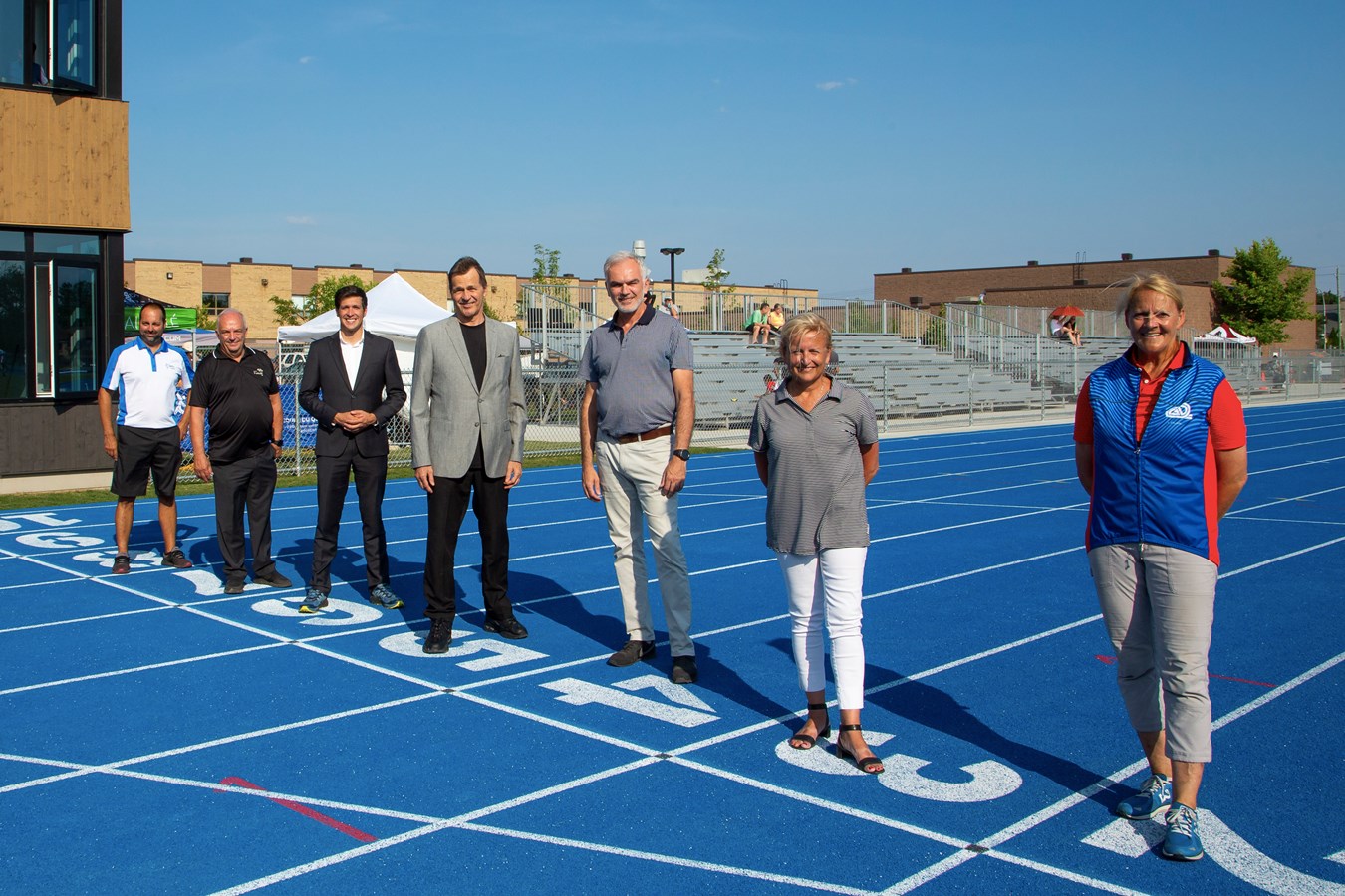 Le stade d’athlétisme Claude-Ferragne accueille son premier championnat provincial