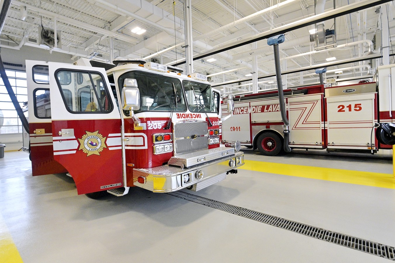 Visitez virtuellement la caserne de pompiers de Laval