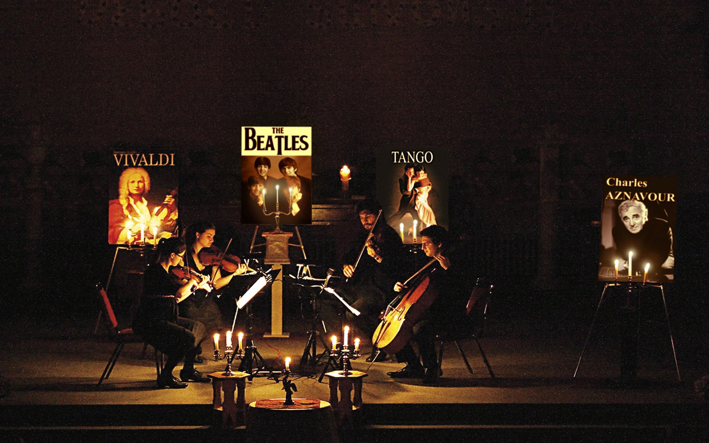 Ambitus présentera un concert illuminé aux chandelles