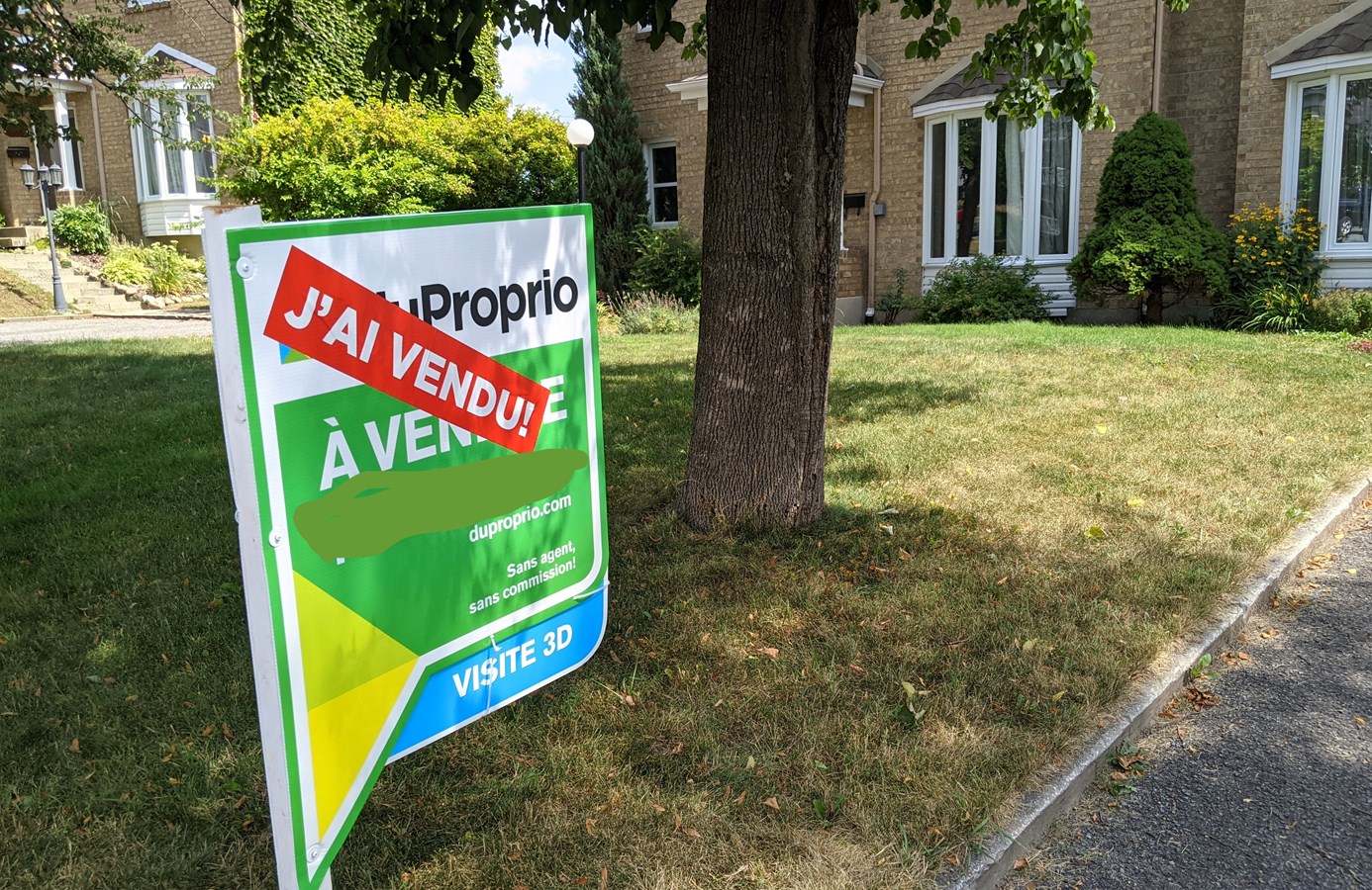 Forte hausse des ventes immobilières un peu partout au Québec