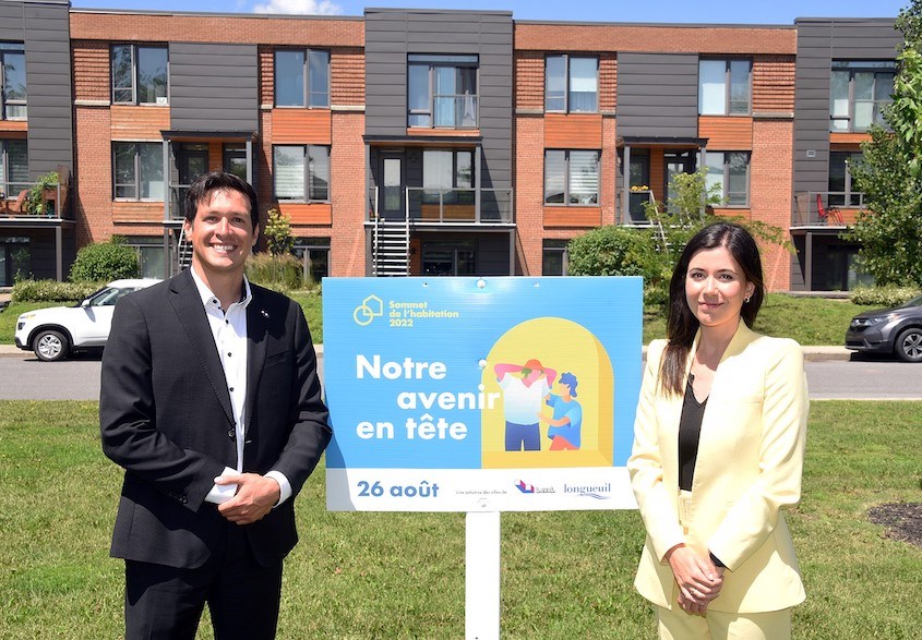 Catherine Fournier et Stéphane Boyer dévoilent la programmation  du sommet de l’habitation 2022 