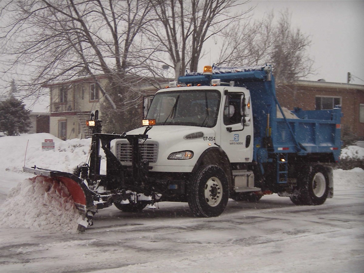 Neige : actions prises par la Ville de Laval