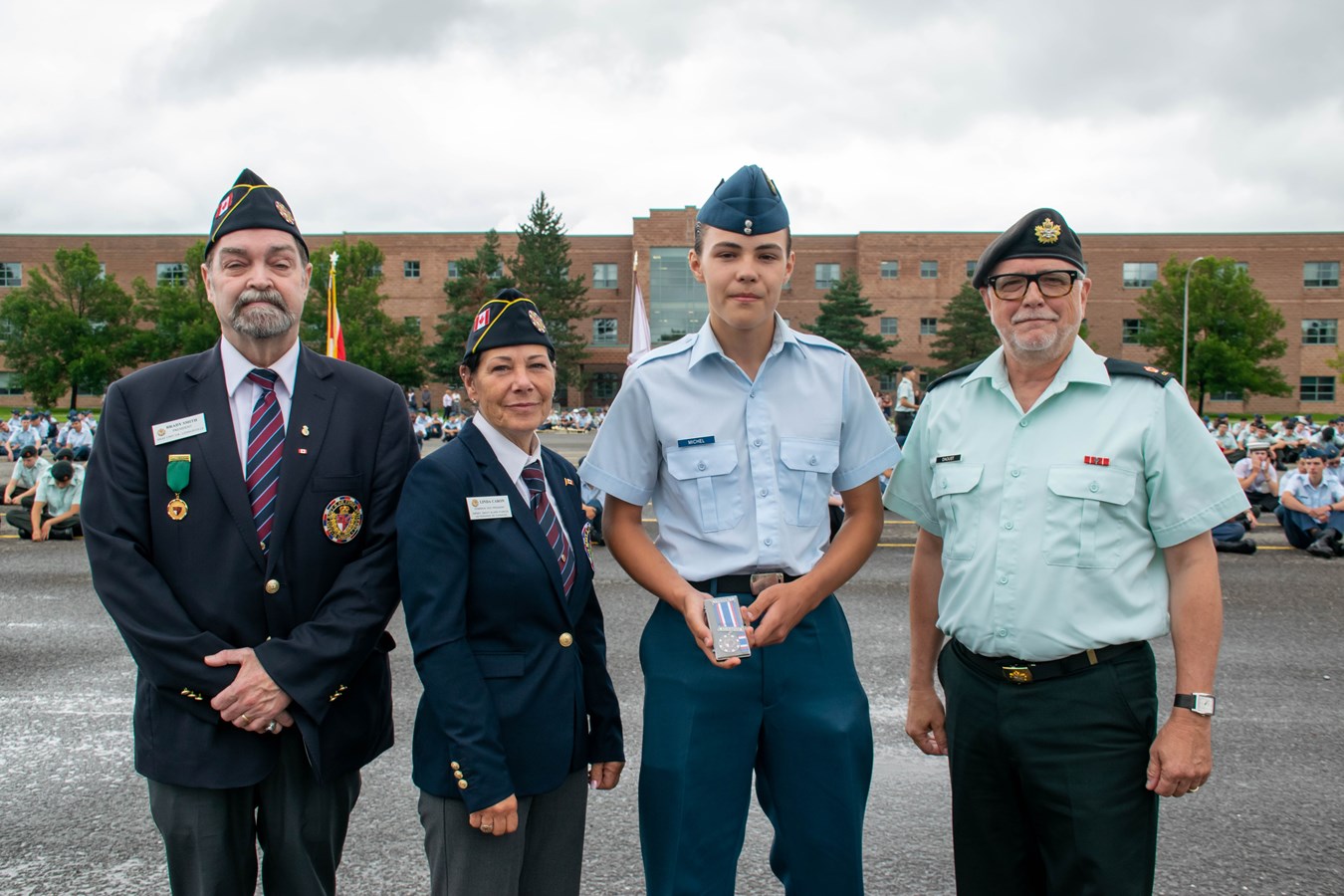 Un jeune cadet de la région honoré pour son excellence 