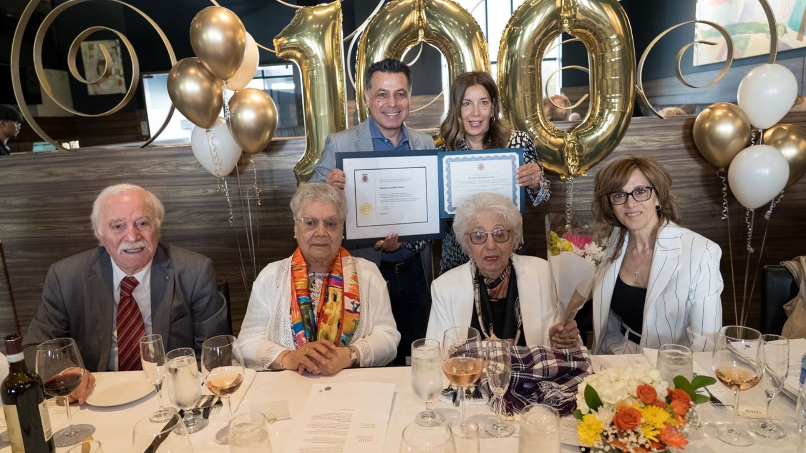 David De Cotis célèbre les 100 ans de Giuditta Giuzio