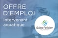 Ville de Saint-Félicien recherche un(e) intervenant(e) aquatique