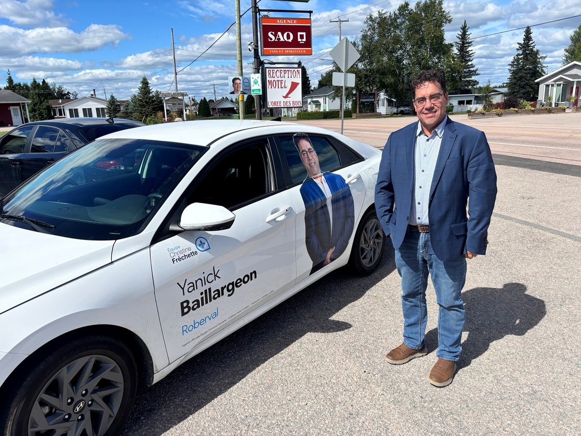 Yanick Baillargeon mise sur sa notoriété pour se faire élire aux élections provinciales