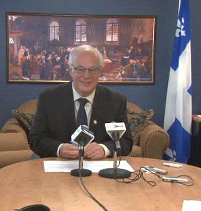 Robert Dutil fait le point sur des dossiers à l'aéroport, l'autoroute 73 et la salle de spectacle