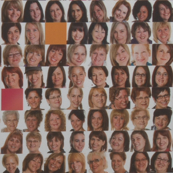 Des sourires beaucerons pour appuyer la marche des femmes