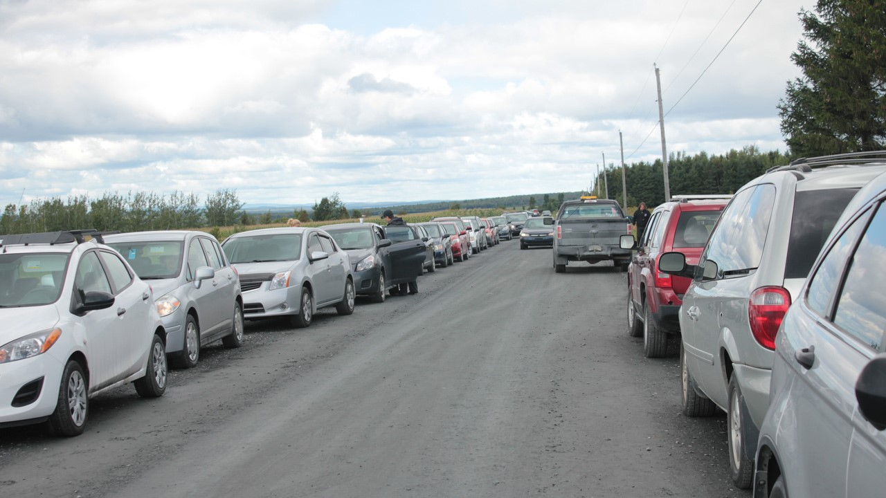 La ferme Bé-Ro accueille de nombreux visiteurs lors de la journée portes ouvertes de l'UPA