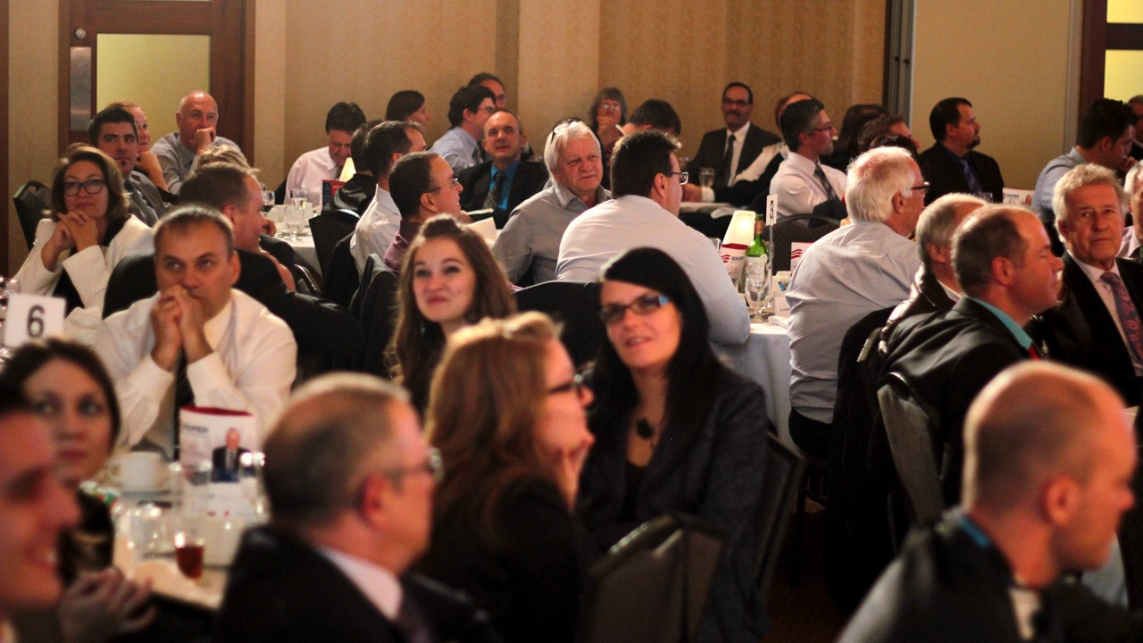 Pierre Morency inspire les jeunes gens d’affaires au Georgesville