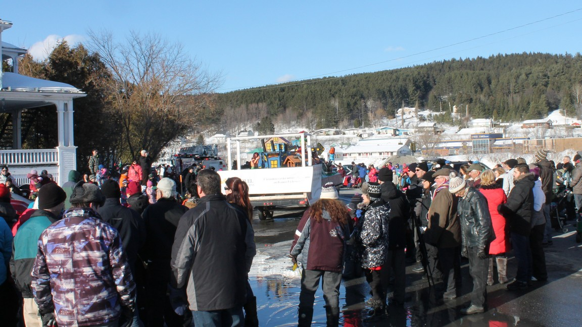 Un défilé à Beauceville à l’occasion du Festival d’Hiver
