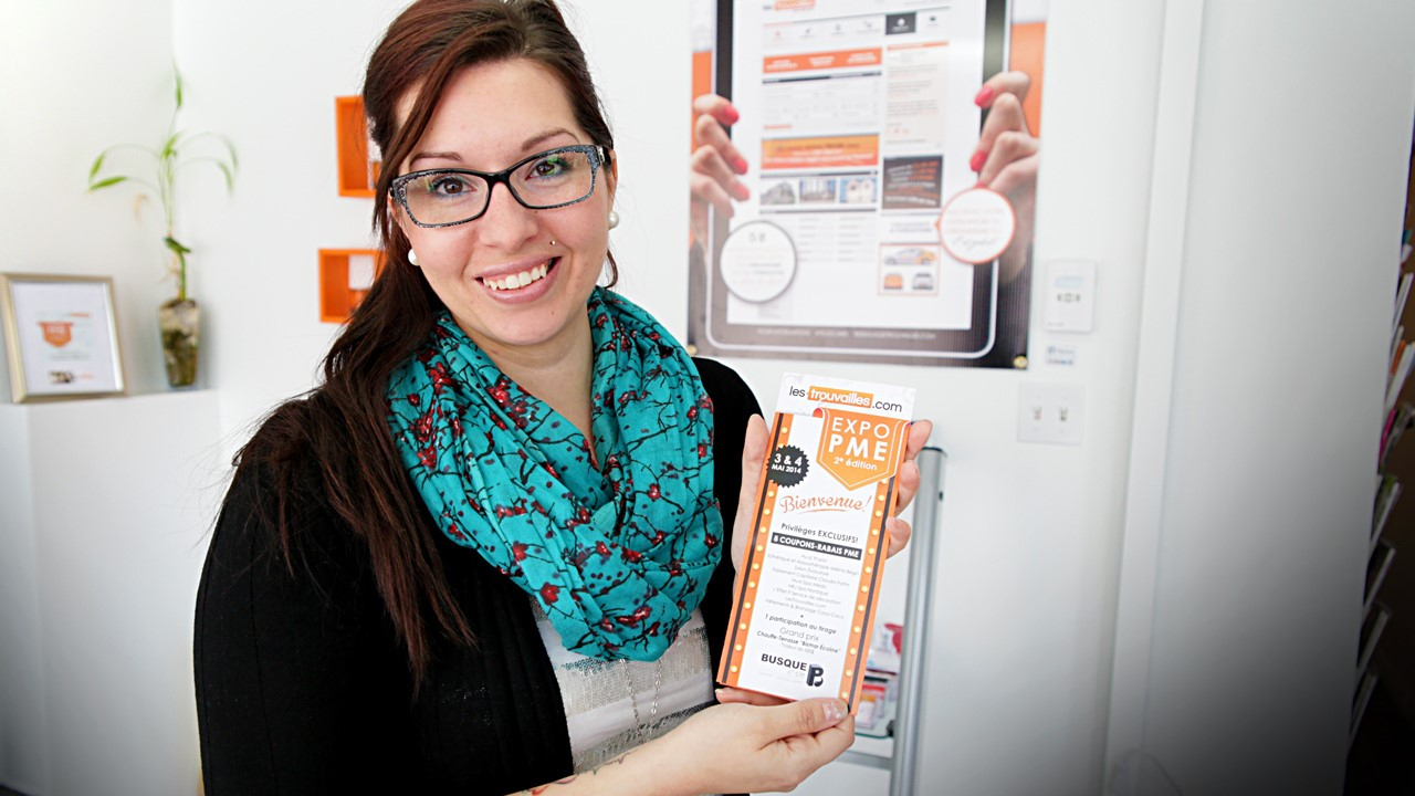 Vicky Bureau, présidente du réseau « Lestrouvailles.com ».