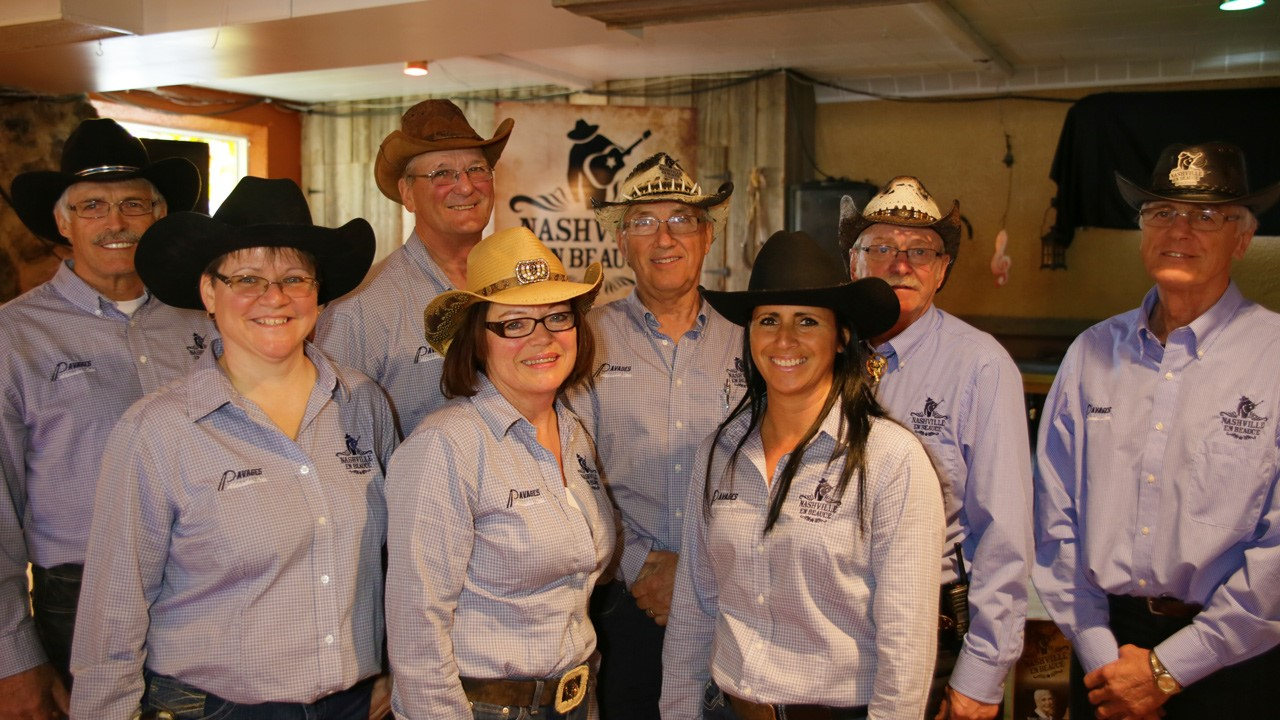 Le comité organisateur de Nashville en Beauce 2014.