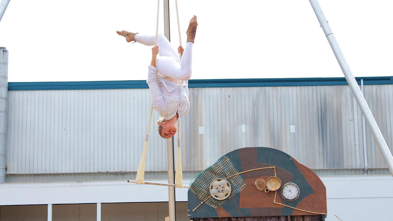 Le cirque équestre «La Luna Cabarella» était de passage à Nashville en Beauce samedi dernier.