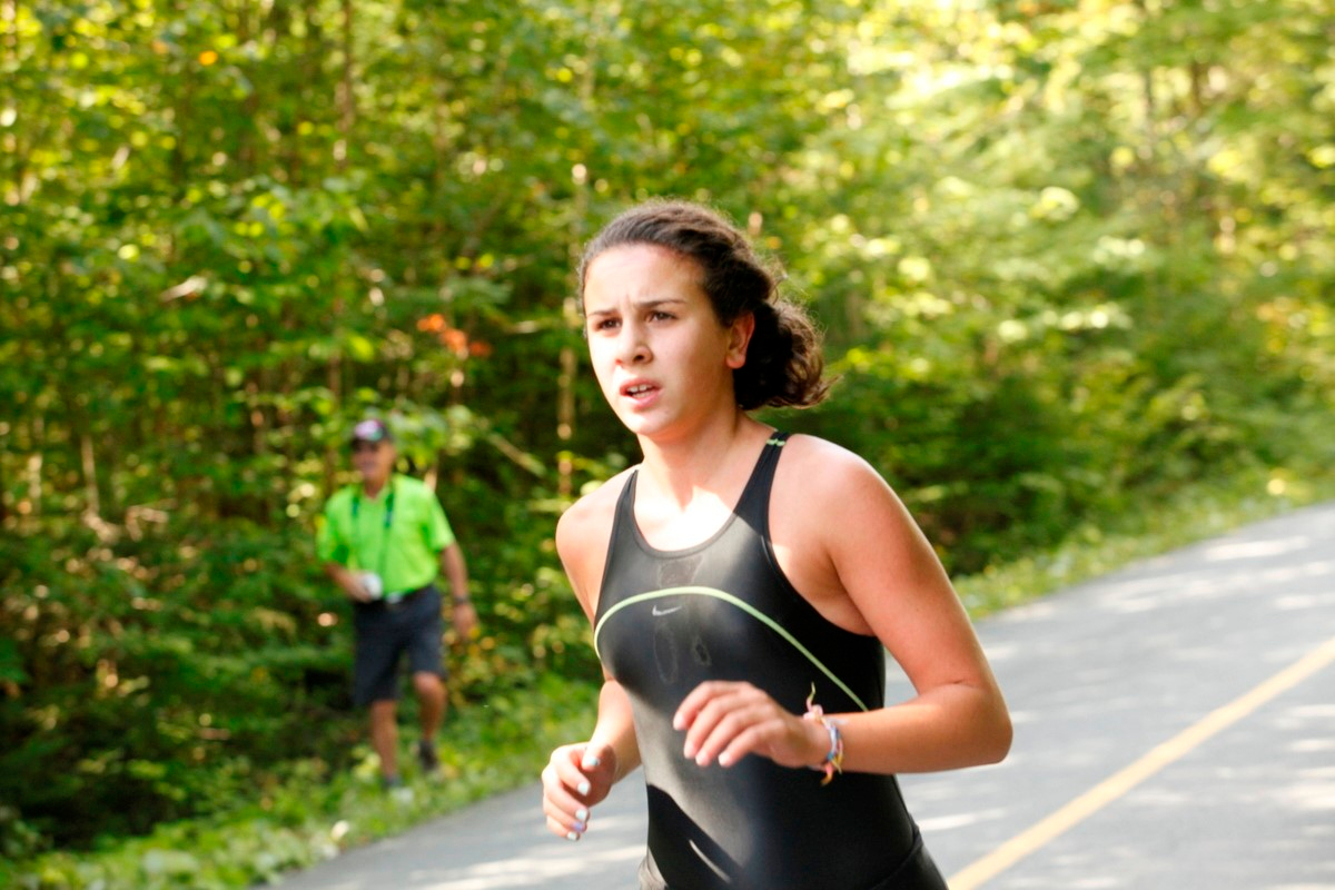 (299 photos) Plus de 150 braves pour le Premier Triathlon du Lac-Poulin