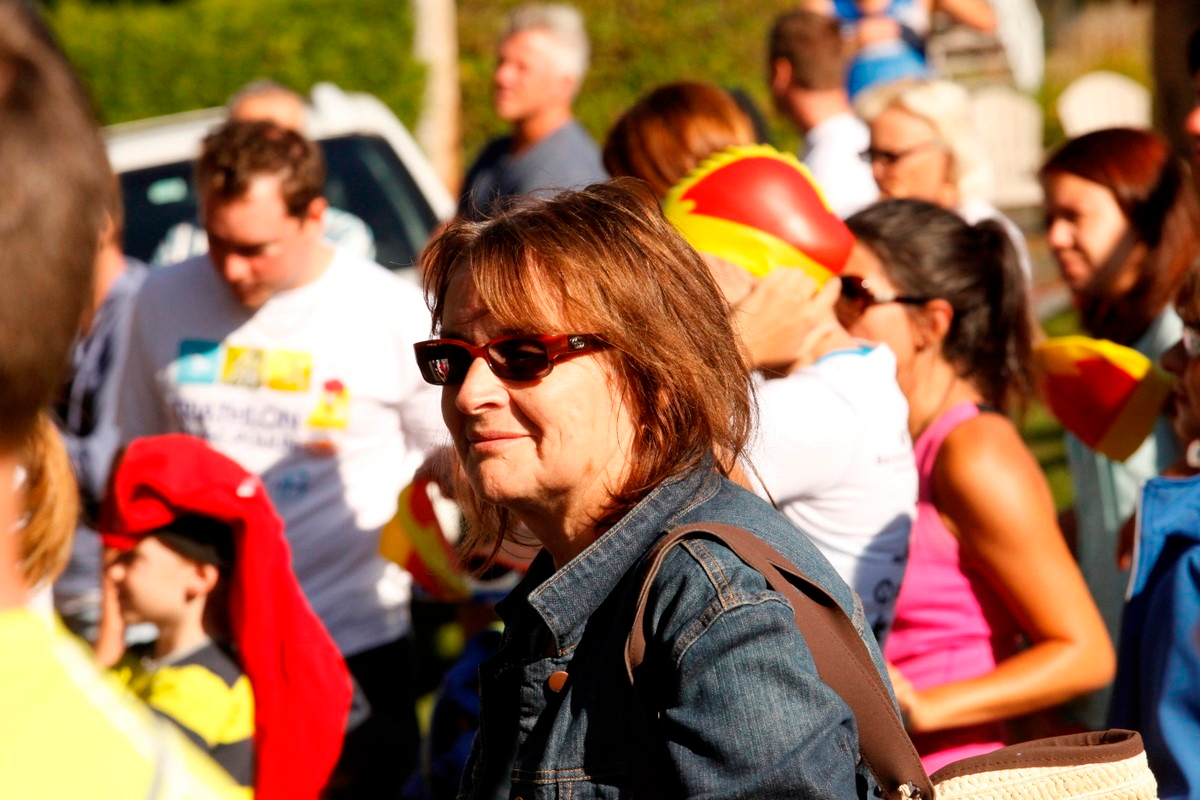 (299 photos) Plus de 150 braves pour le Premier Triathlon du Lac-Poulin