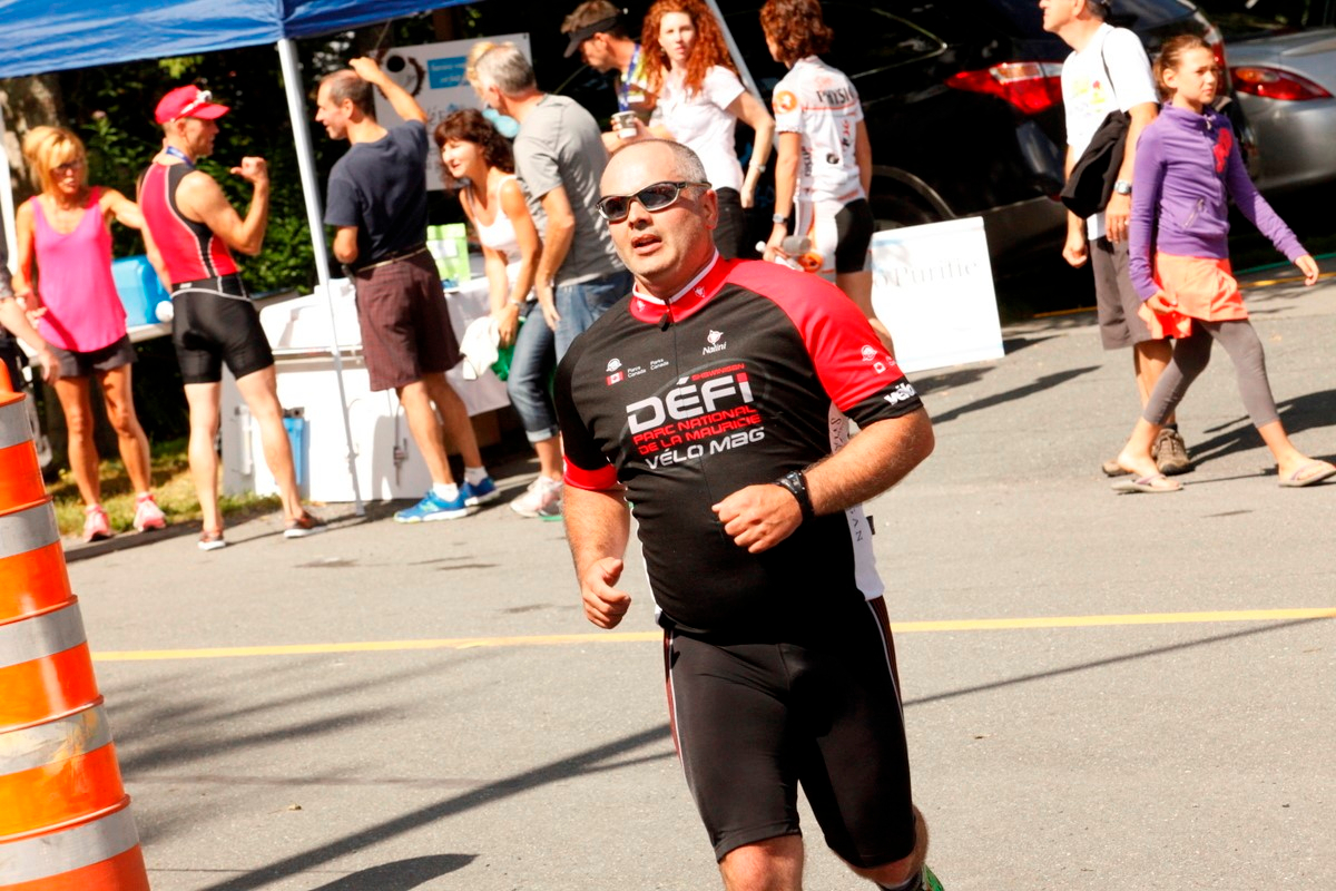 (299 photos) Plus de 150 braves pour le Premier Triathlon du Lac-Poulin
