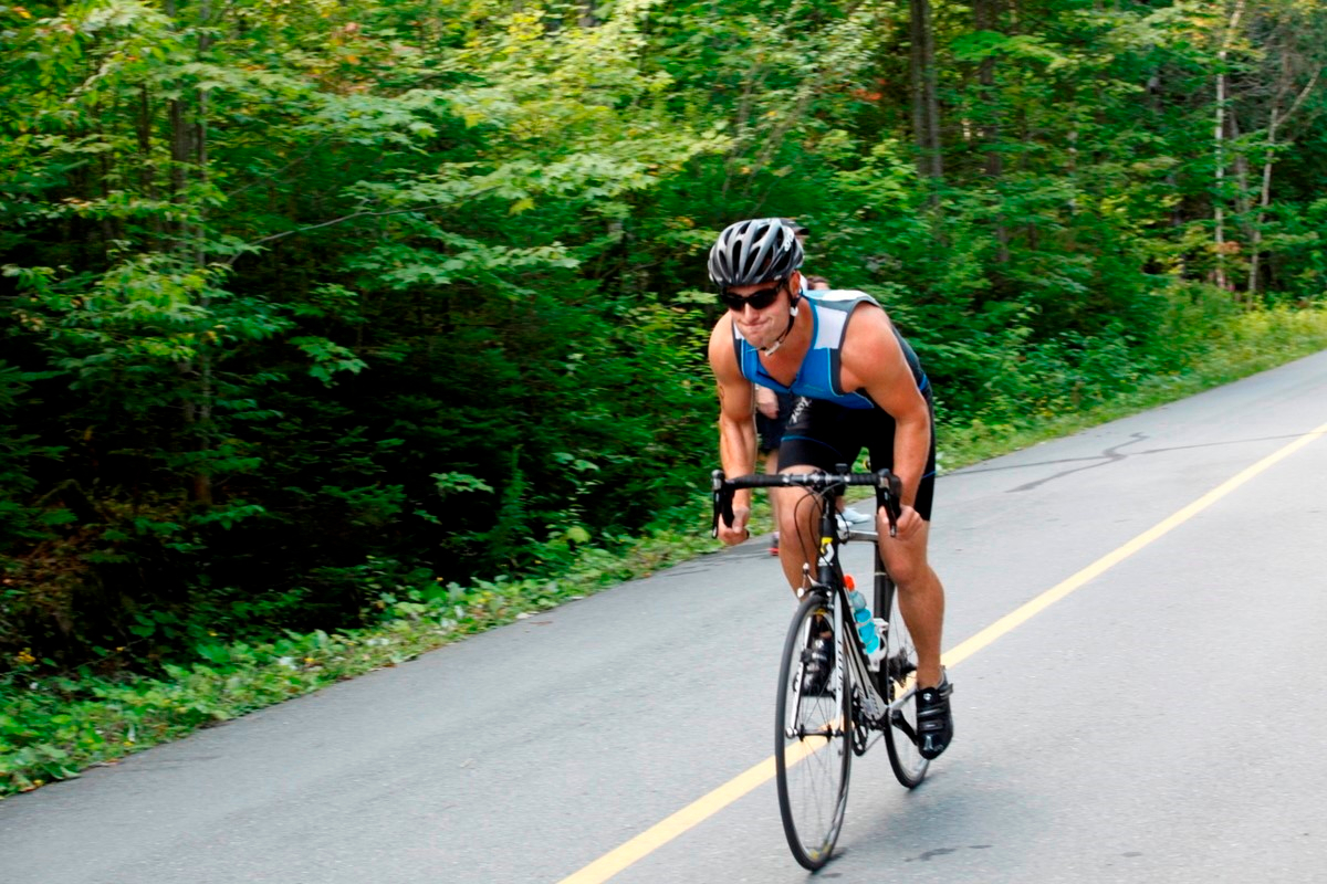 (299 photos) Plus de 150 braves pour le Premier Triathlon du Lac-Poulin